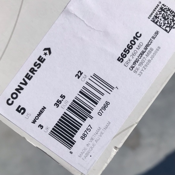 W Converse Feng Chen Wang ERX 260 Mid Sneakers - Picture 10 of 10